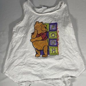 Disney Winnie The Pooh Graphic Tank Top Medium